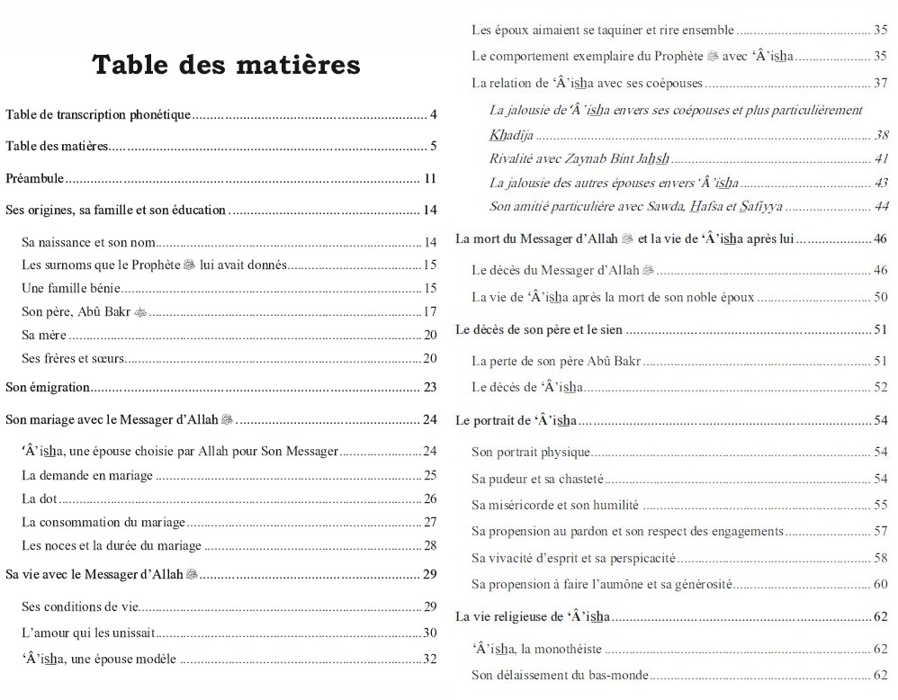 Aisha – Mère des Croyants – Livre de Référence – Biographie complète de ‘A’isha – Aicha épouse du Prophète (ﷺ)