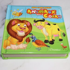 Mon Livre Puzzle : Les animaux dans le Coran (6 puzzles) - Bilingues français/arabe