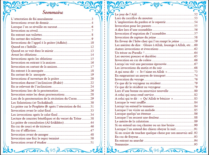 La citadelle des petits musulmans (Invocations illustrées tirées du Coran et de la Sunna pour le petit musulman)