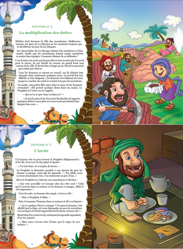 Petites histoires autour du prophète Mohammed ﷺ pour les 3 - 6 ans